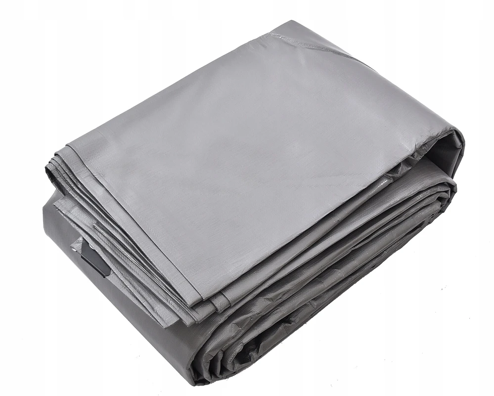 Brezentas 3x4 storas sidabrinė/ruda 210 g atsparus šalčiui, atsparus vandeniui, UV+++