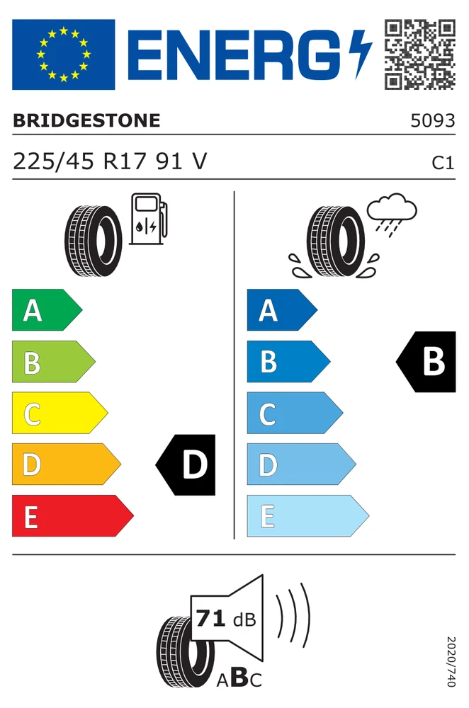 Bridgestone 215/60R17C DURAVIS ALL SEASON EVO 109T padangos
