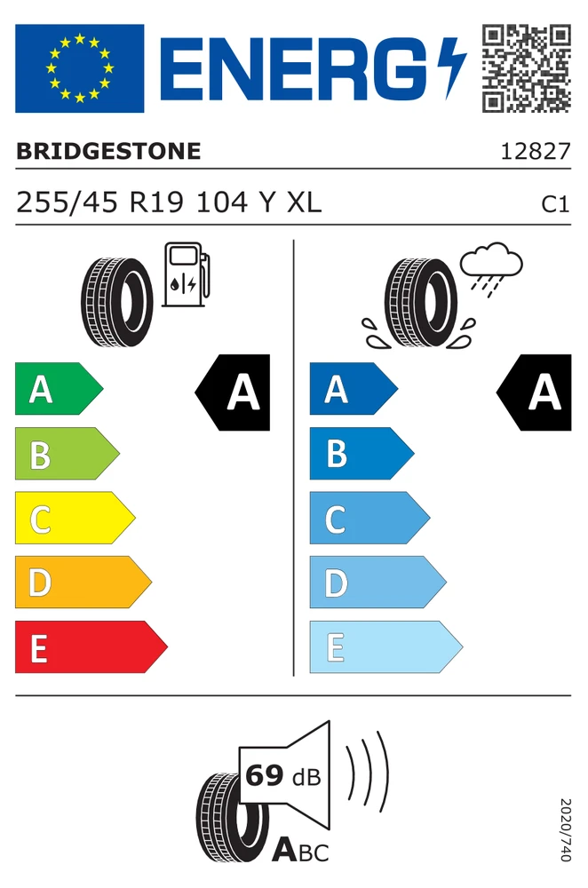 Bridgestone Padangos Turanza T005 104 Y XL MO (A A A 69dB)