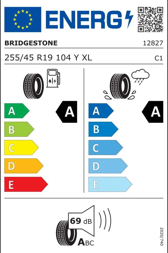 Bridgestone Padangos Turanza T005 104 Y XL MO (A A A 69dB)