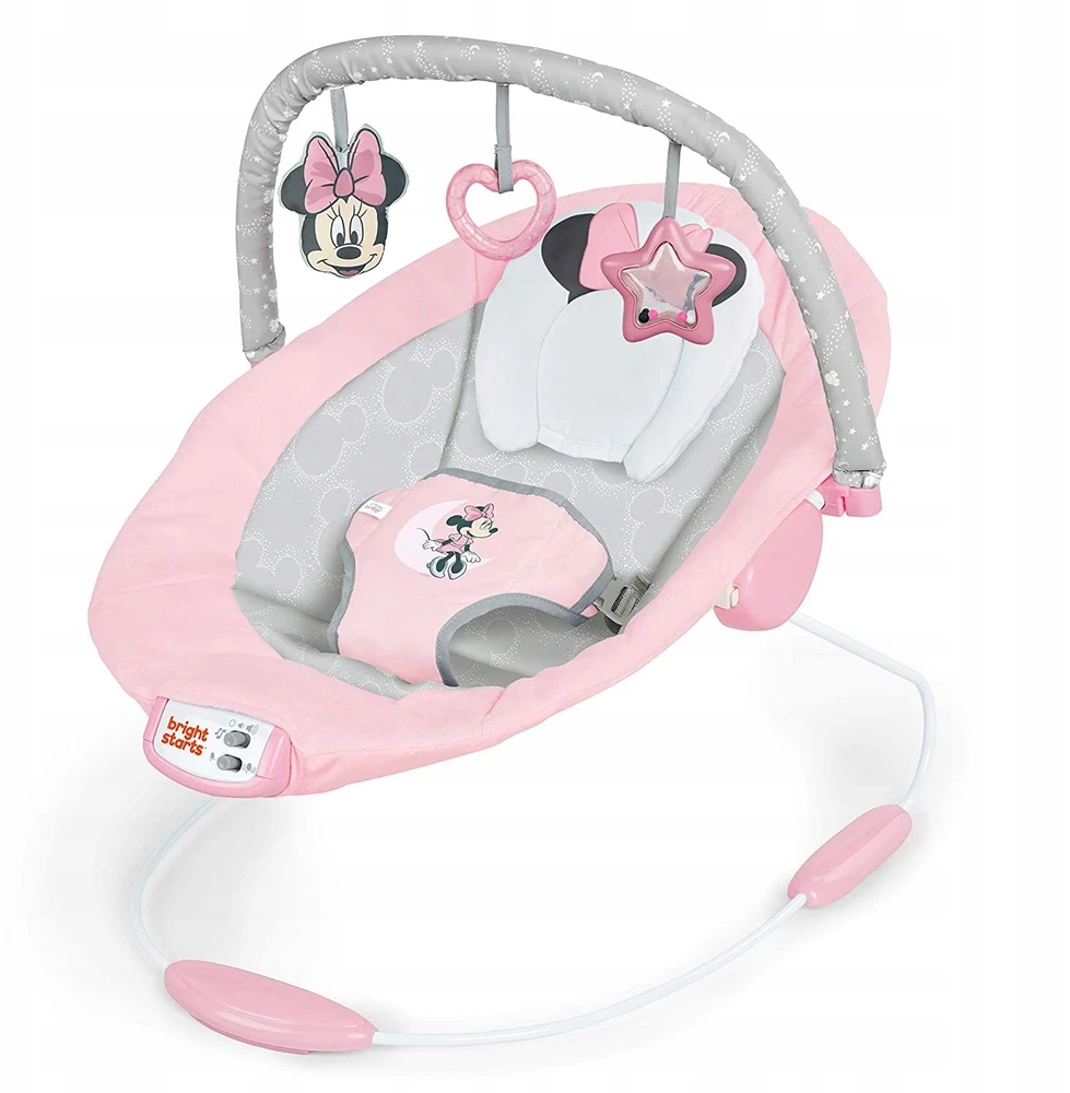 Bright Stars BRIGHT STARTS sūpuoklės Minnie Mouse Rose Skies, 12206