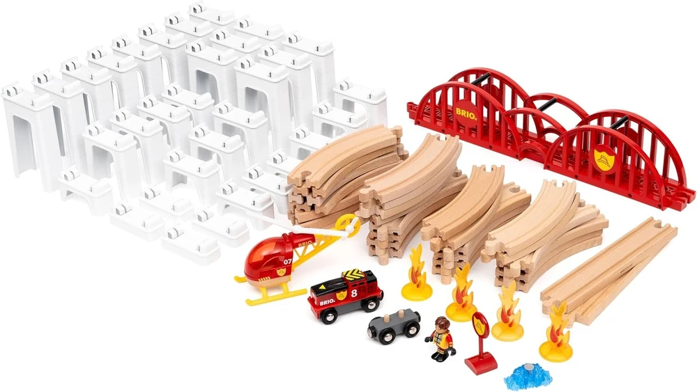Ravensburger Traukinukų rinkinys BRIO Mega Spiral Set