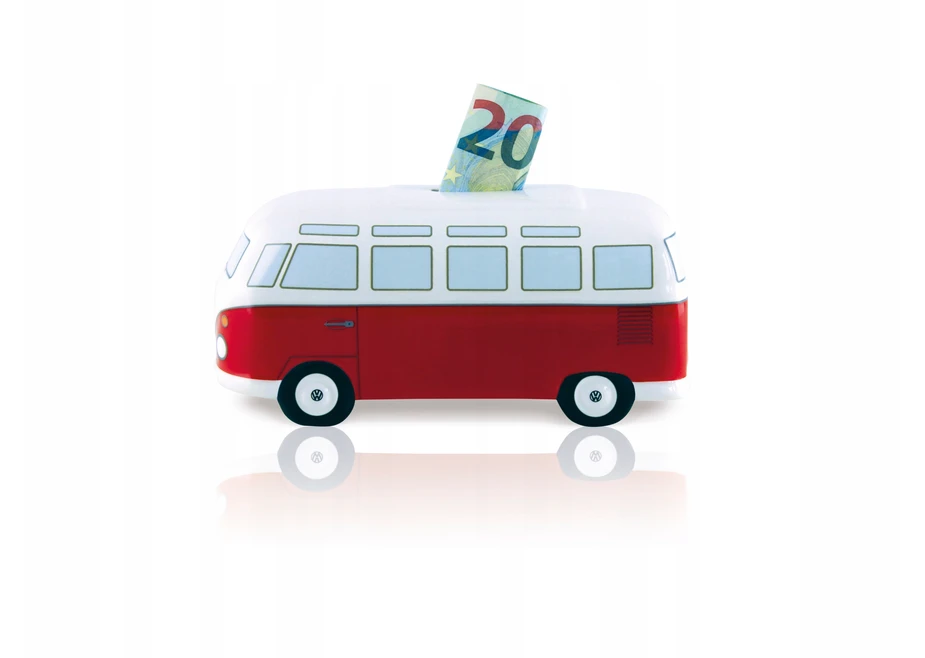 BRISA VW Collection piniginė VW T1 Autobusas (1:22) Raudona