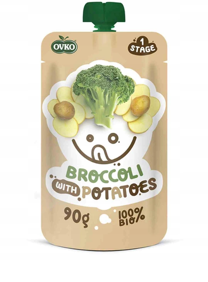 *Brokolių-bulvių* patiekalas po 6 mėnesių BIO 90g - OVKO