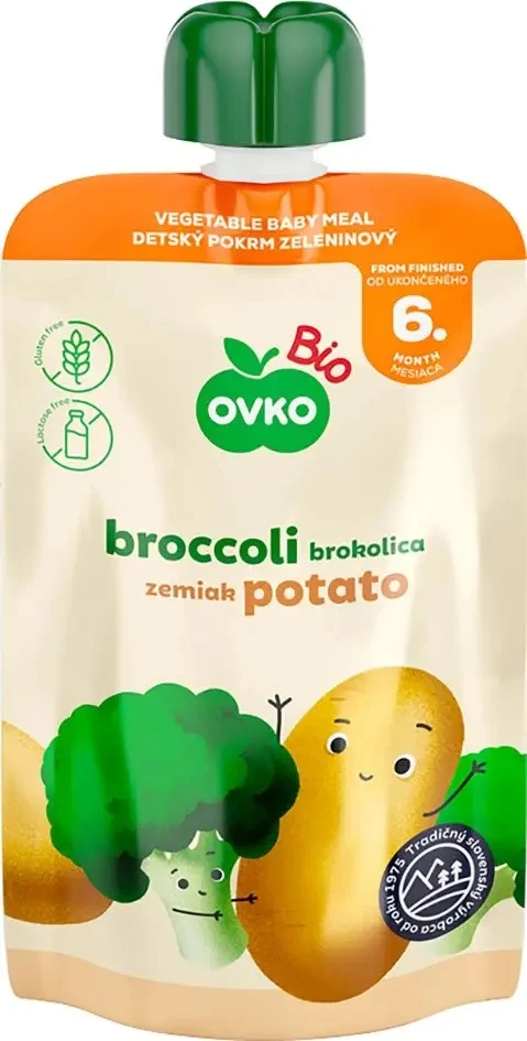 *Brokolių-bulvių* patiekalas po 6 mėnesių BIO 90g - OVKO