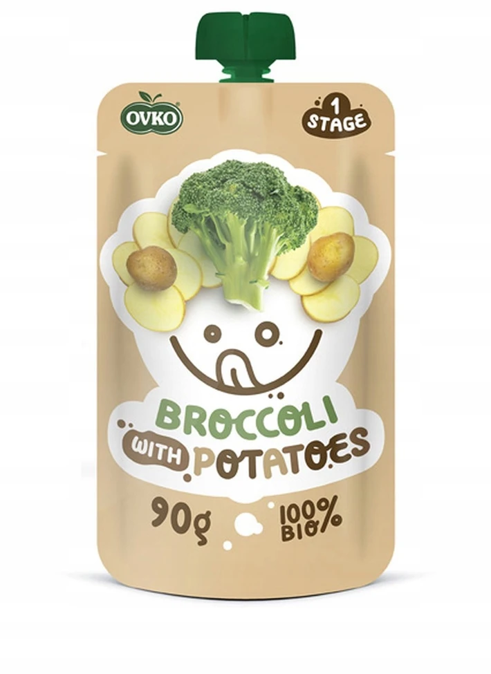 *Brokolių-bulvių* patiekalas po 6 mėnesių BIO 90g - OVKO