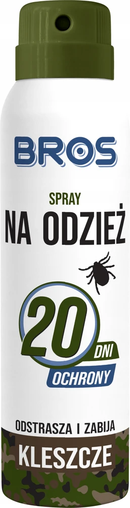 Bros Tick aerozolis drabužiams nuo erkių