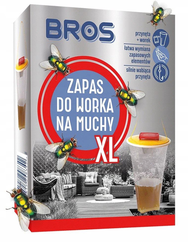 BROS FLY BAG TIEKIMAS BROS XL spąstai nuo musių, vabzdžių