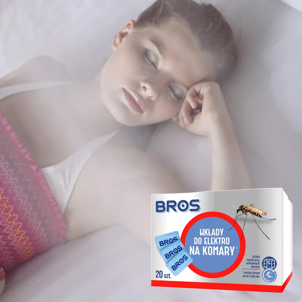 Bros plokštelės nuo uodų elektrofumigatoriui, 30 vnt.