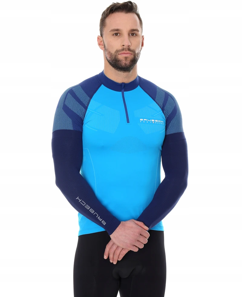 Brubeck Unisex 3D PRO dviračių rankovės SB10060 mėlynos S/M dydis