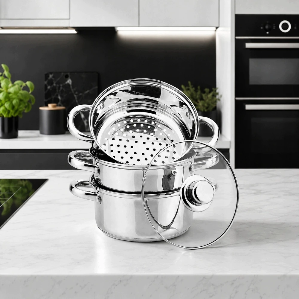 Brunbest GARINIS PUODAS GARININKAS 18CMX25CM INDUKCINIAI DUJINIAI