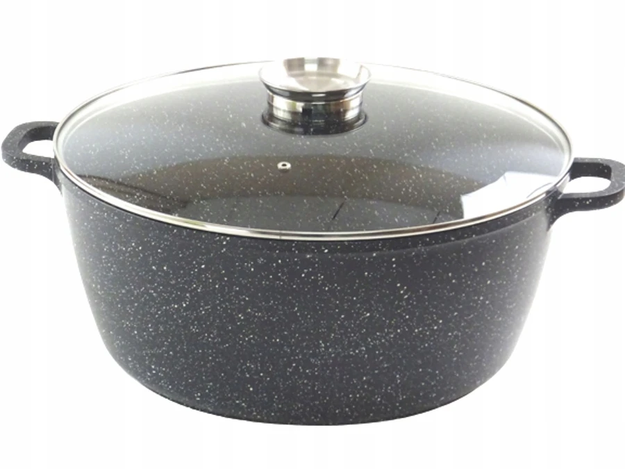 Brunbeste Granito puodas, keptuvė su dangčiu, indukcija, 26 cm.