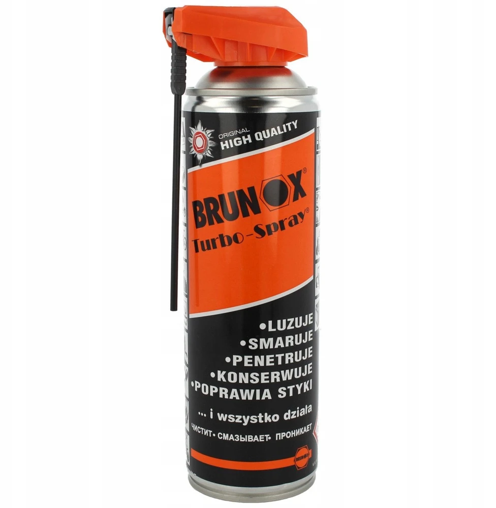 Brunox Turbo Purškiklis Tank valymo, tepimo ir priežiūros alyva 500 ml