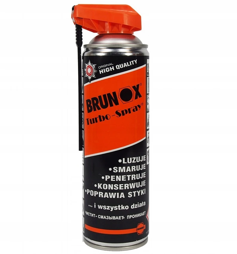 Brunox Turbo Purškiklis Tank valymo, tepimo ir priežiūros alyva 500 ml