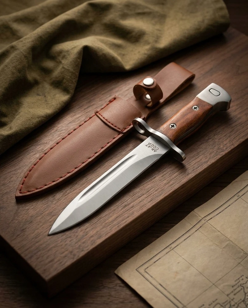 Bsh Adventure 26cm retro Sztylet Armia Radziecki Bagnet AK47 Finka Nóż Wojskowy PRL AK-47