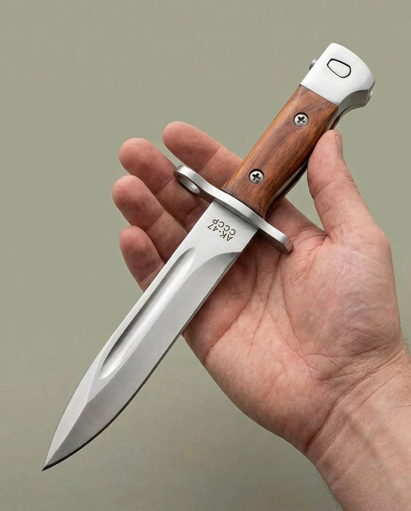 Bsh Adventure 26cm retro Sztylet Armia Radziecki Bagnet AK47 Finka Nóż Wojskowy PRL AK-47