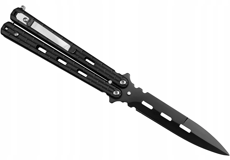BSH ADVENTURE Balisong Butterfly Blunt CS GO treniruoklis Butterfly Knife Sharp