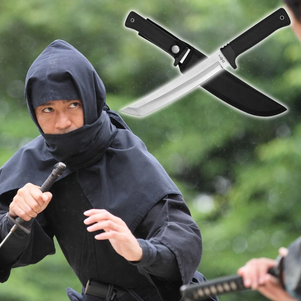 Bsh Adventure BSH KARINĖ TAKTINĖ KATANA KATANA TANTO SAMURAJŲ MEDŽIOKLĖ + PRIEMONĖ