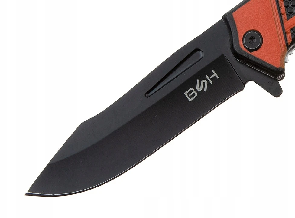 BSH ADVENTURE BSH SPRING RESCUE KNIFE TAKTINIS sulankstomas EDC SURVIVAL KNIFE