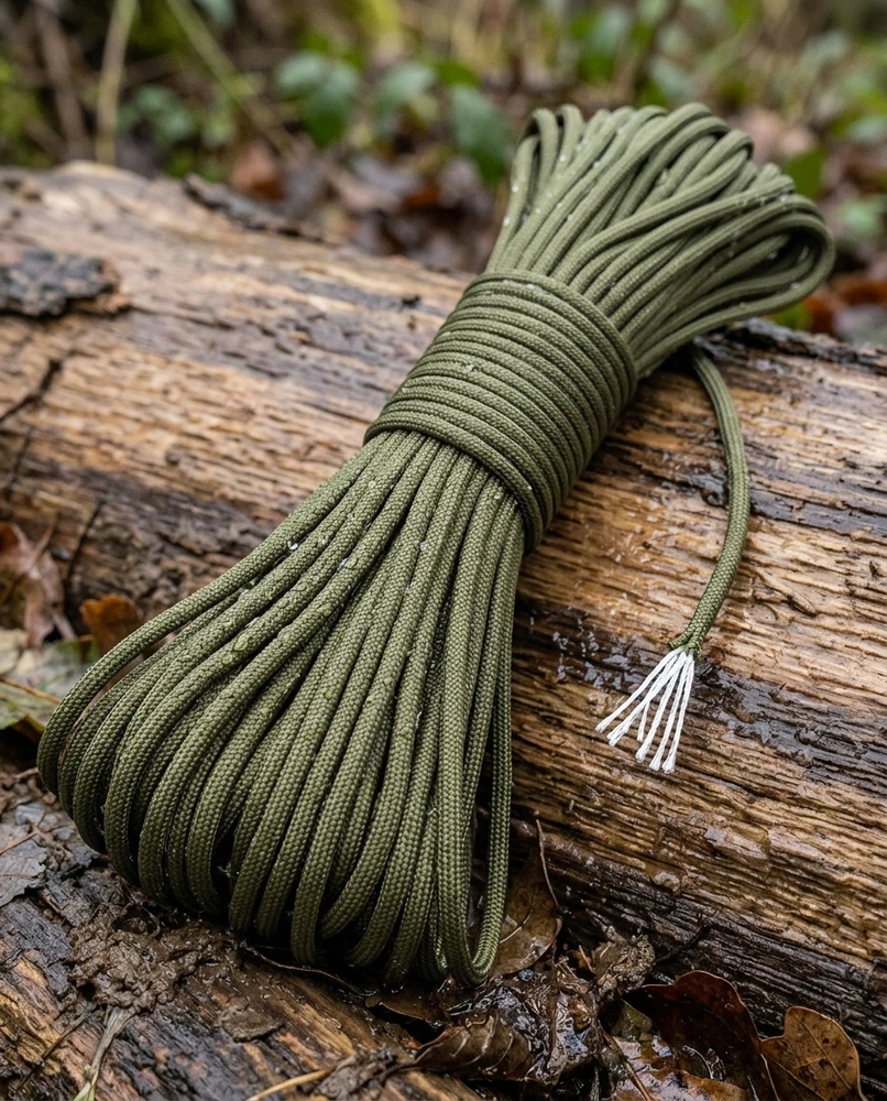 BSH ADVENTURE BSH – SUPER STIPRUS ATVARUS PARACORD SURVIVAL Žalias 30 M / 180 KG