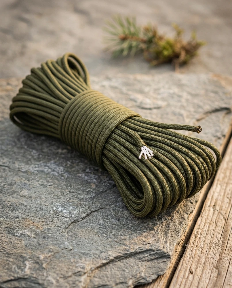 BSH ADVENTURE BSH – SUPER STIPRUS ATVARUS PARACORD SURVIVAL Žalias 30 M / 180 KG