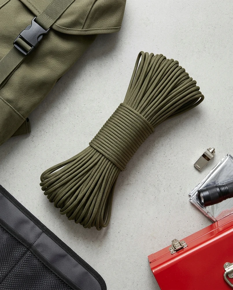 BSH ADVENTURE BSH – SUPER STIPRUS ATVARUS PARACORD SURVIVAL Žalias 30 M / 180 KG