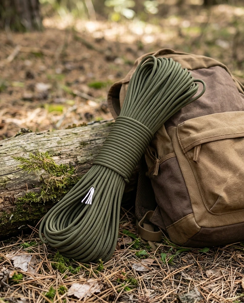 BSH ADVENTURE BSH – SUPER STIPRUS ATVARUS PARACORD SURVIVAL Žalias 30 M / 180 KG