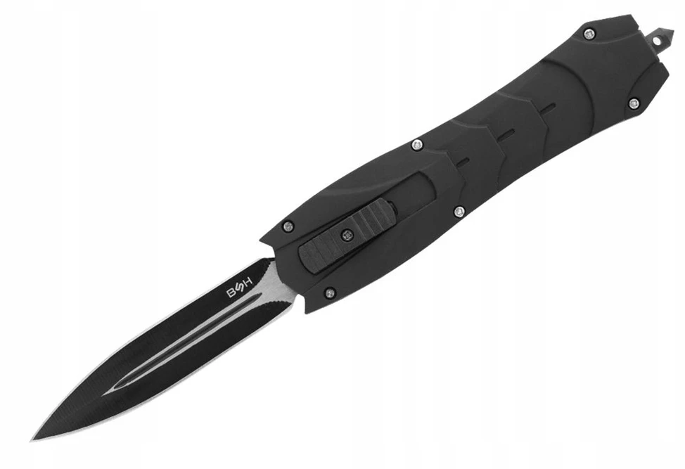 Bsh Adventure BSH Switchblade OTF automatinis durklas sulankstomas kišeninis peilis + dangtelis