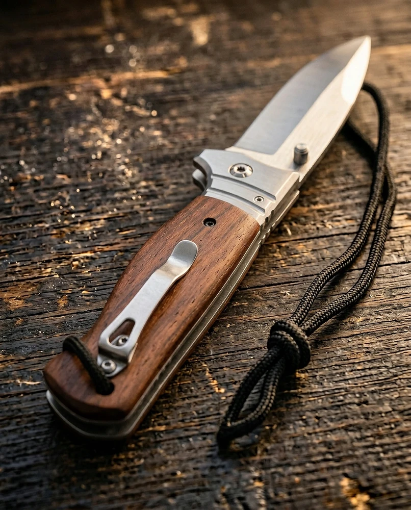 BSH ADVENTURE GALINGAS DIDELIS SULANKSTAMAS MEDŽIOKLĖS PEILIS 27,5 CM NERŪDIJANČIO PLIENO 440 BSH N068