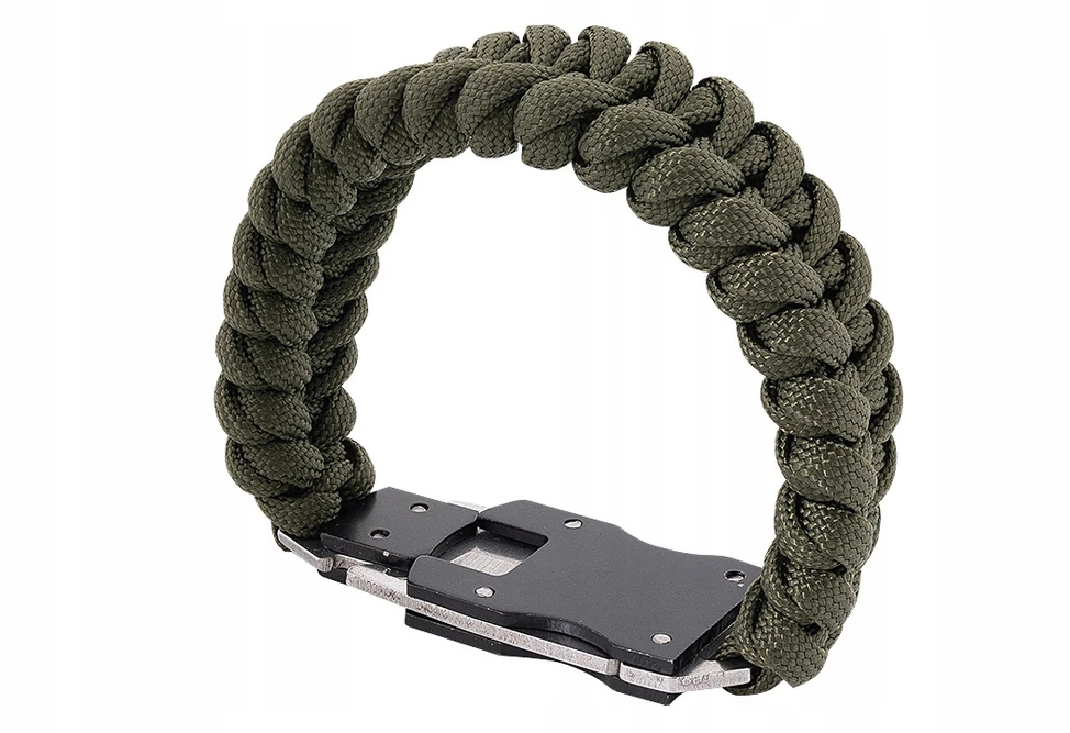 Bsh Adventure Išgyvenimo apyrankė paracord su peiliu
