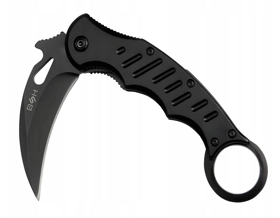 Bsh Adventure Karambit CS:GO sulankstomas plaukelis taktinis peilis karinis raktų pakabukas grybai EDC