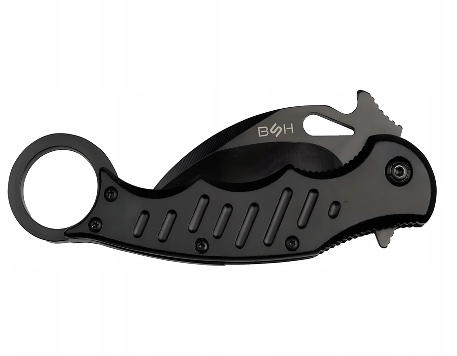 Bsh Adventure Karambit CS:GO sulankstomas plaukelis taktinis peilis karinis raktų pakabukas grybai EDC