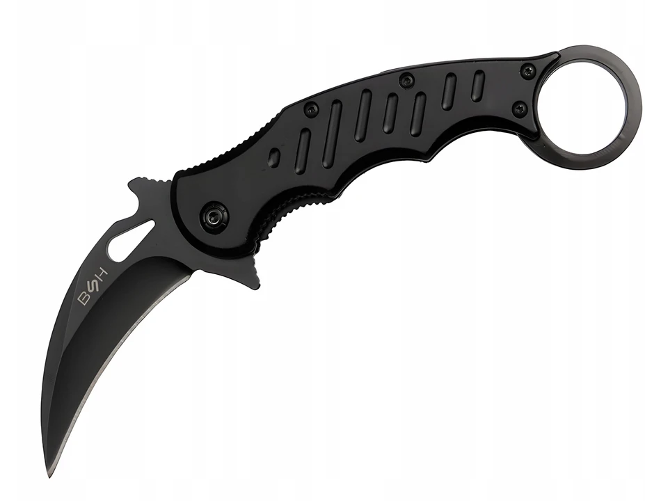 Bsh Adventure Karambit CS:GO sulankstomas plaukelis taktinis peilis karinis raktų pakabukas grybai EDC