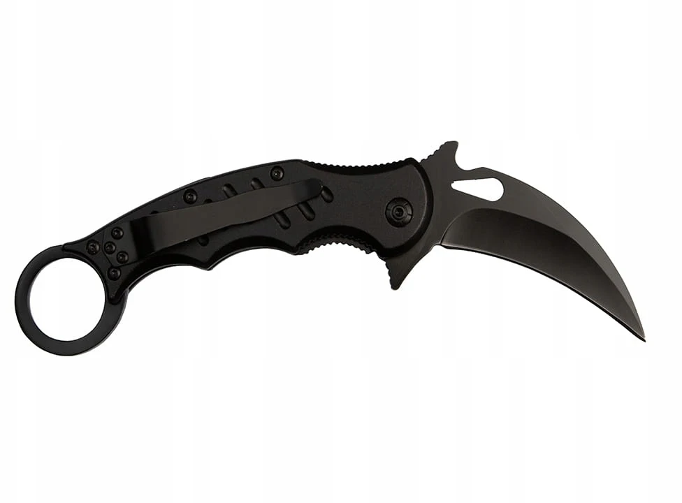 Bsh Adventure Karambit CS:GO sulankstomas plaukelis taktinis peilis karinis raktų pakabukas grybai EDC