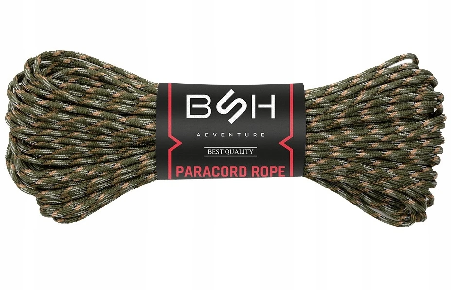 Bsh Adventure Karinis Paracord BSH 30m Camo Strong IKI 180 KG