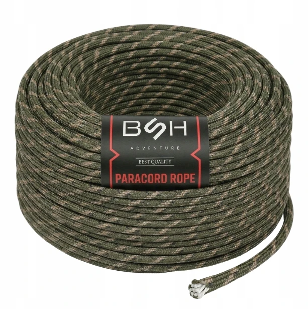Bsh Adventure Karinis Paracord BSH 30m Camo Strong IKI 180 KG