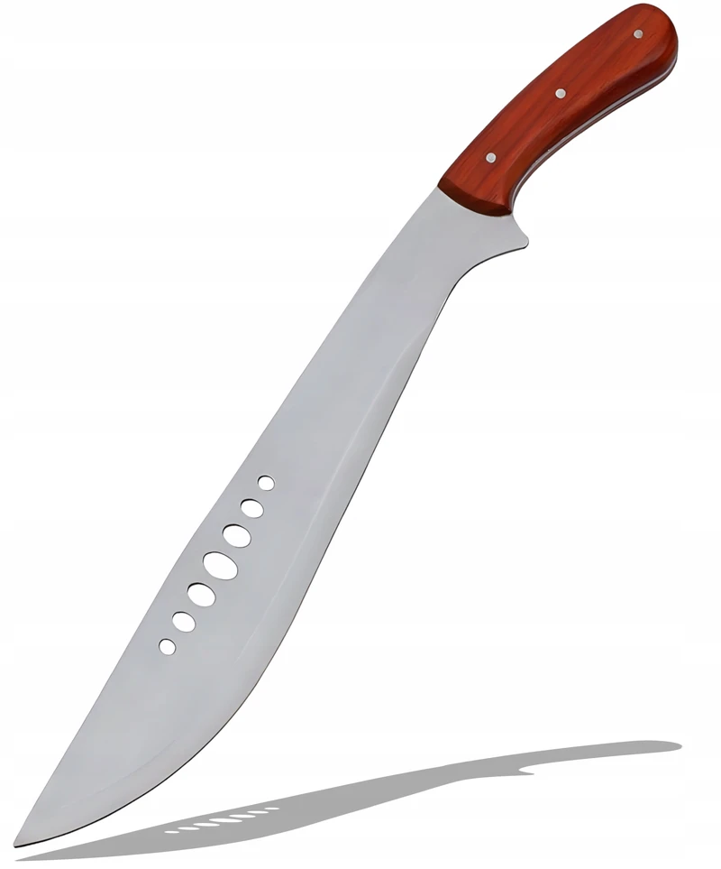 Bsh Adventure KUKRI MACHATE 51 CM DIDELIS ILGAS DIDŽIUS SURVIVAL HULK HOGAN LUMBRUDER PEILIS