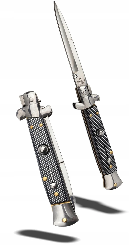 Bsh Adventure SICILIAN SPRING KNIFE ITALIAN ITALY STYLE MILANO 21 CM PROFESIONALUS PEILIS