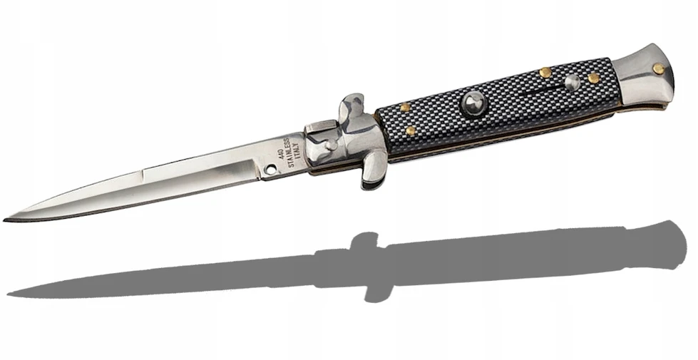 Bsh Adventure SICILIAN SPRING KNIFE ITALIAN ITALY STYLE MILANO 21 CM PROFESIONALUS PEILIS