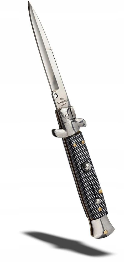 Bsh Adventure SICILIAN SPRING KNIFE ITALIAN ITALY STYLE MILANO 21 CM PROFESIONALUS PEILIS
