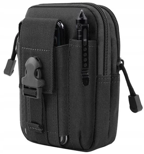 Bsh Adventure Taktinis krepšys SZ-001, 1l, juodas