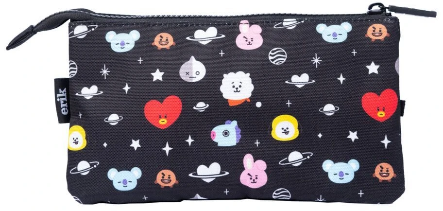 BT21 Cool Collection trijų skyrių penalas