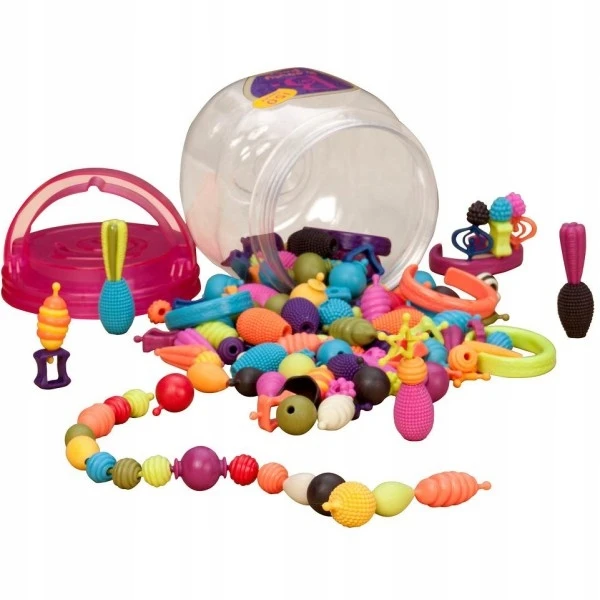 B.TOYS BEADS PAPUOŠALŲ GAMYBOS RINKINYS 150 vnt.