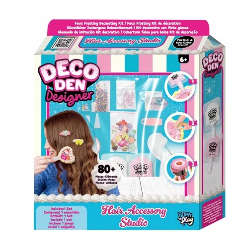 BTP DECODEN Priedai do Włosów DIY - Kreatywne zestawy do stylizacji