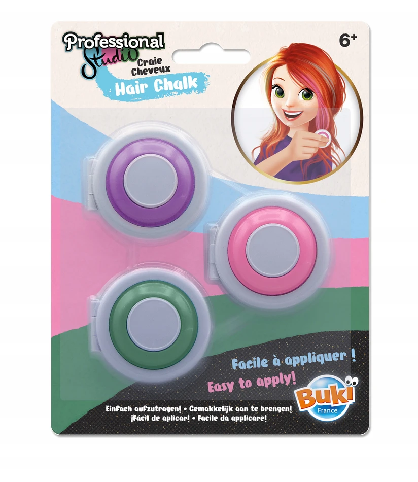 Buki France Plaukų kreida Hair chalk