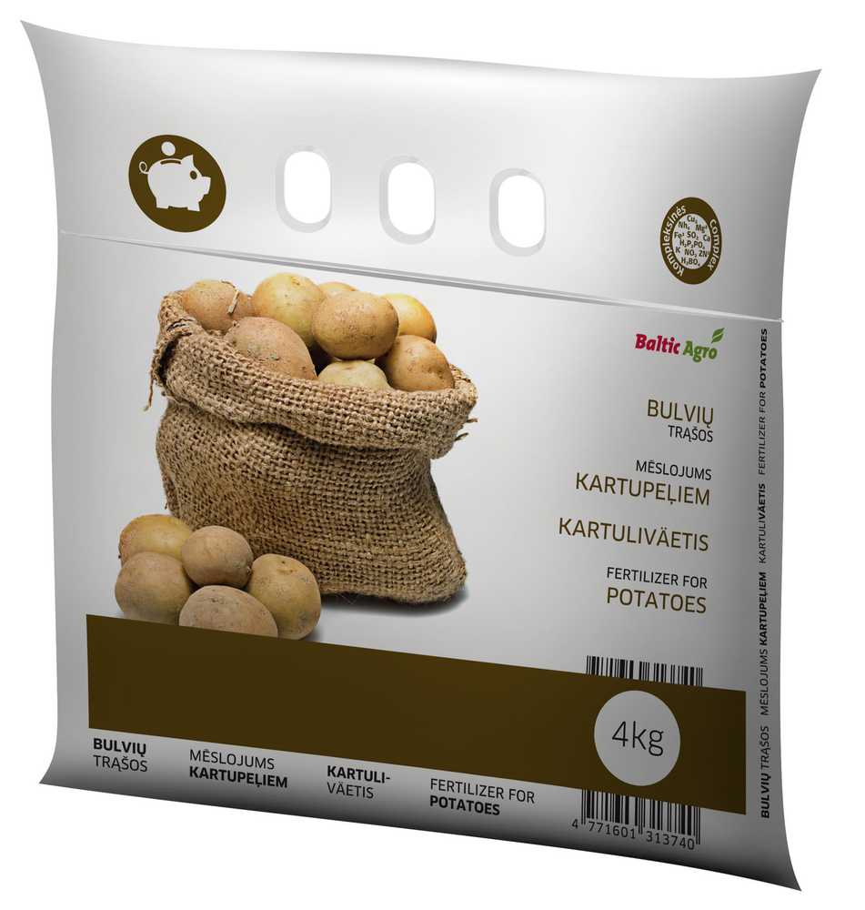 BALTICAGRO Bulvių trąšos EKONOMINĖS, 4kg