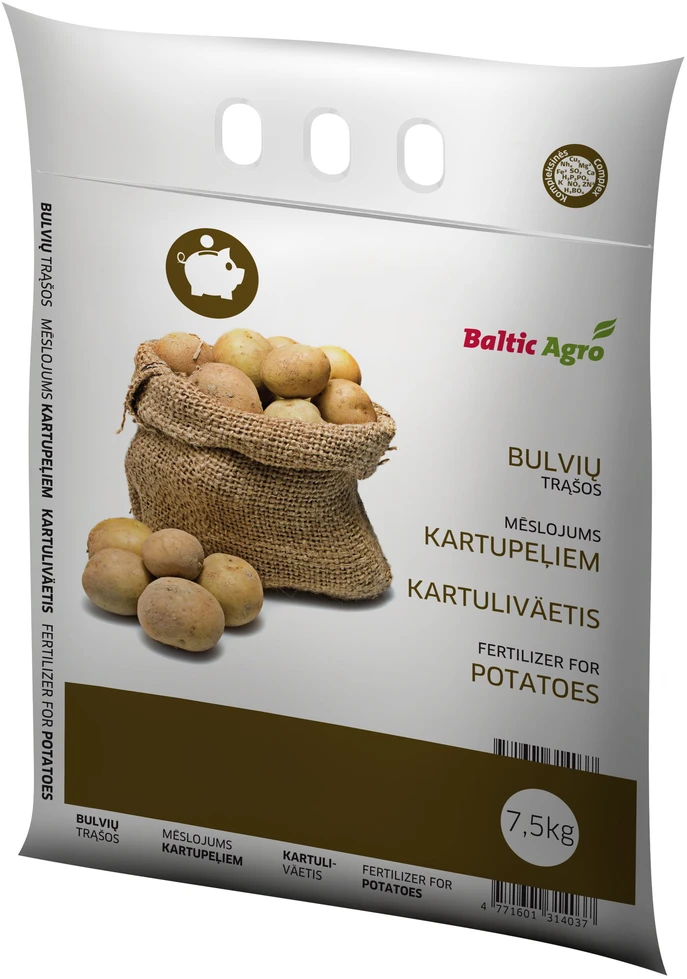 BALTICAGRO Bulvių trąšos EKONOMINĖS, 4kg