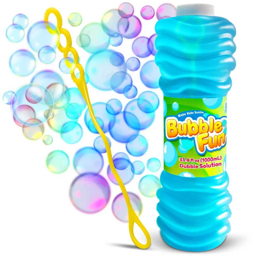 Ricokids Burbulų tirpalas 1000ml RK-906 mėlynas