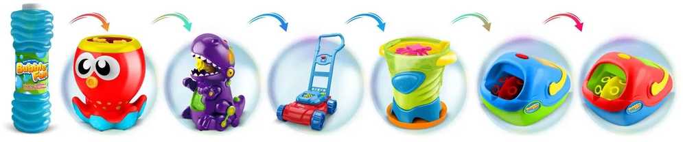 Ricokids Burbulų tirpalas 1000ml RK-906 mėlynas
