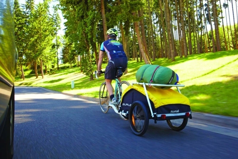 Burley Nomad Cargo Rack bagažinė dviračio priekabai Pilkas